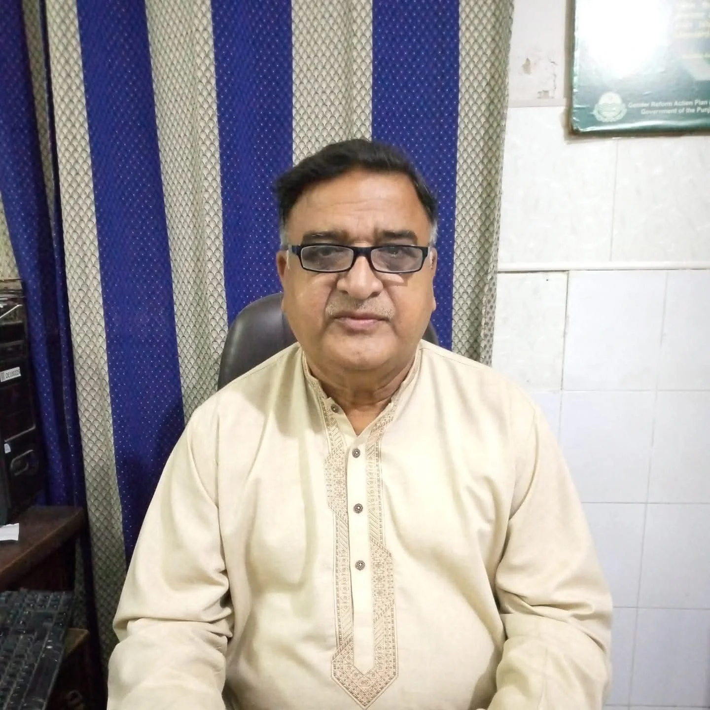 Dr. Khalid, MBBS and medical officer in Malikpur