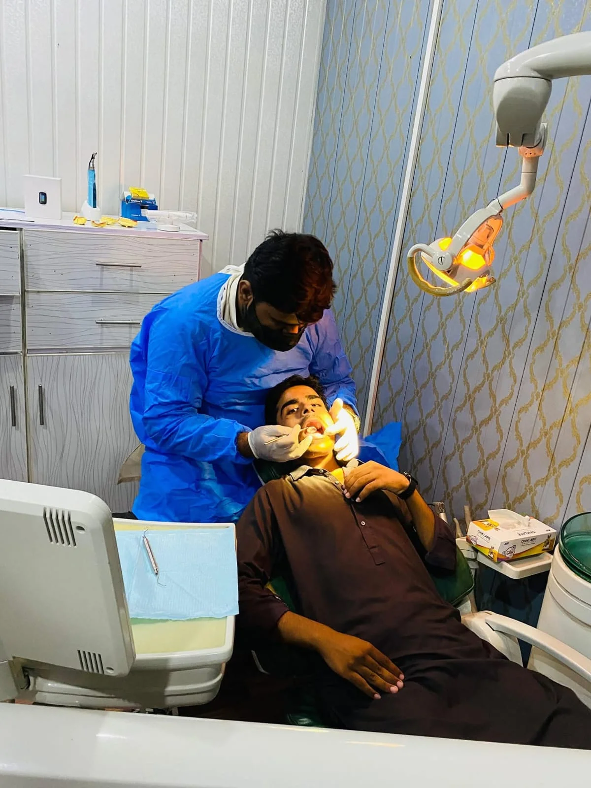 Clinical operations inside Life Care Dental Center