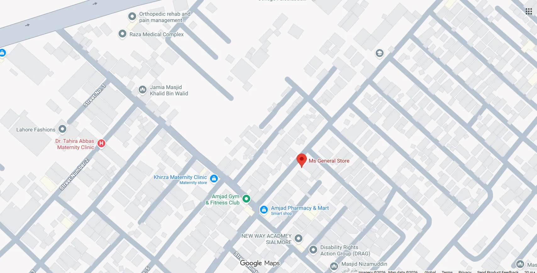 Life Care Dental Center Malikpur branch location in Faisalabad